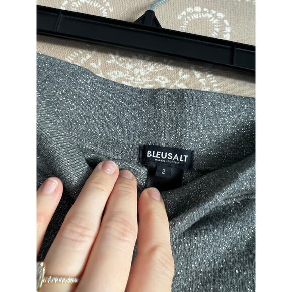 Bleusalt Malibu Matching Sweatsuit Set in Grey Sparkle - Picture 6 of 9